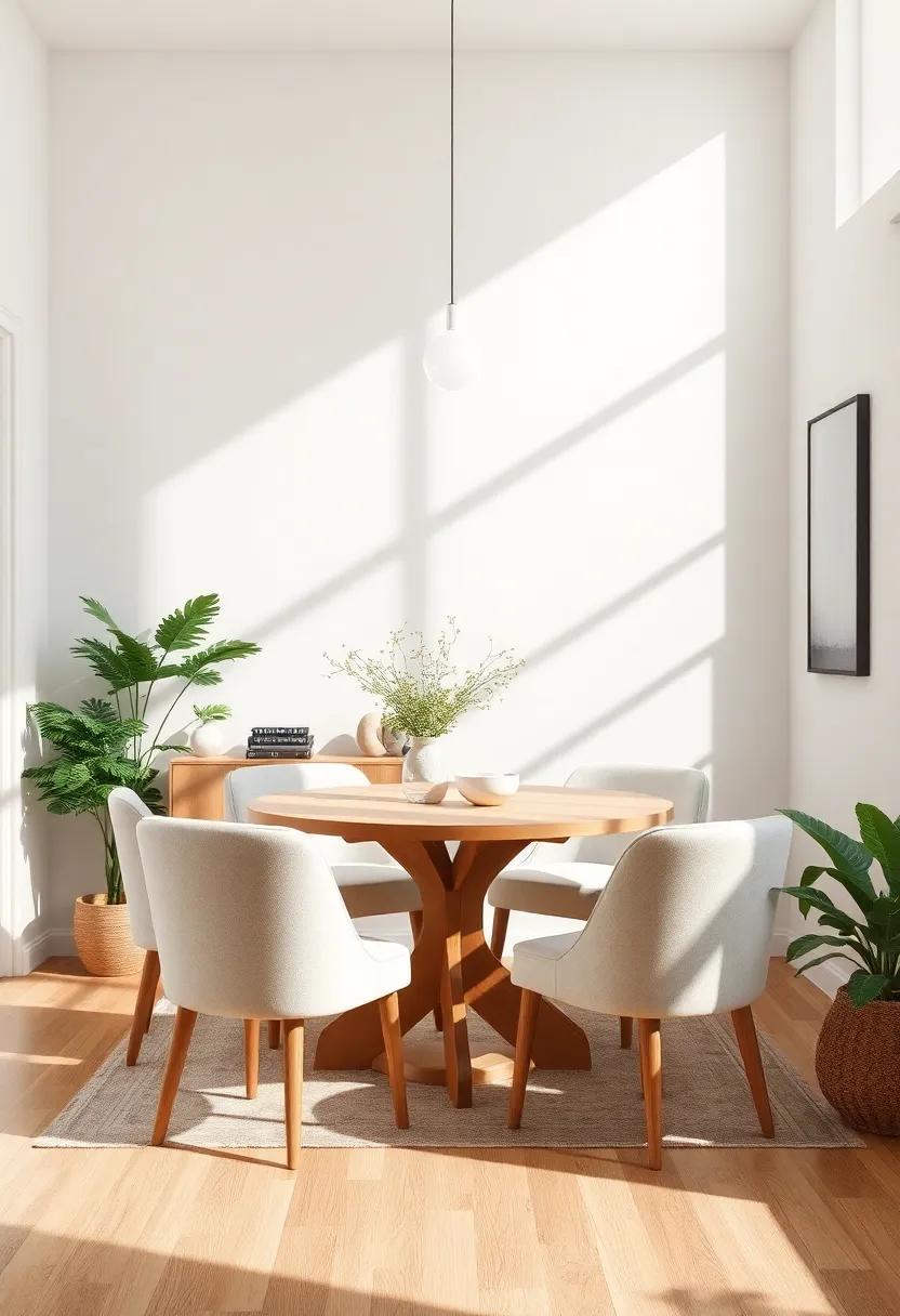Natural Light and Warmth Create an Inviting Atmosphere in Your Dining room