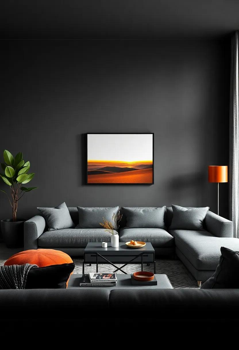 Achieving Balance Between Neutral Gray and ⁣Bold Colors for ⁢Comfort