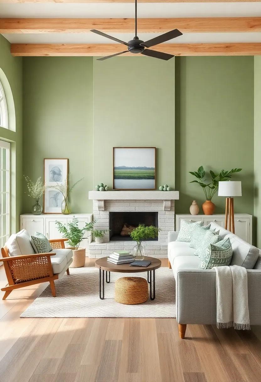 Mix and Match: Combine different shades of‍ green in your decor elements for⁢ a layered look that feels⁢ fresh‍ and cohesive