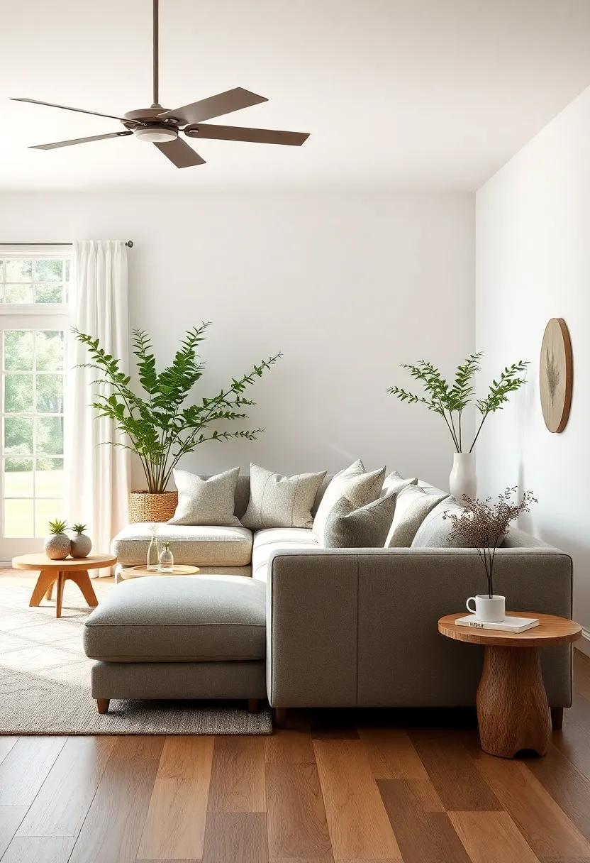 Incorporating Natural Elements to Enrich Your Cozy Living Room