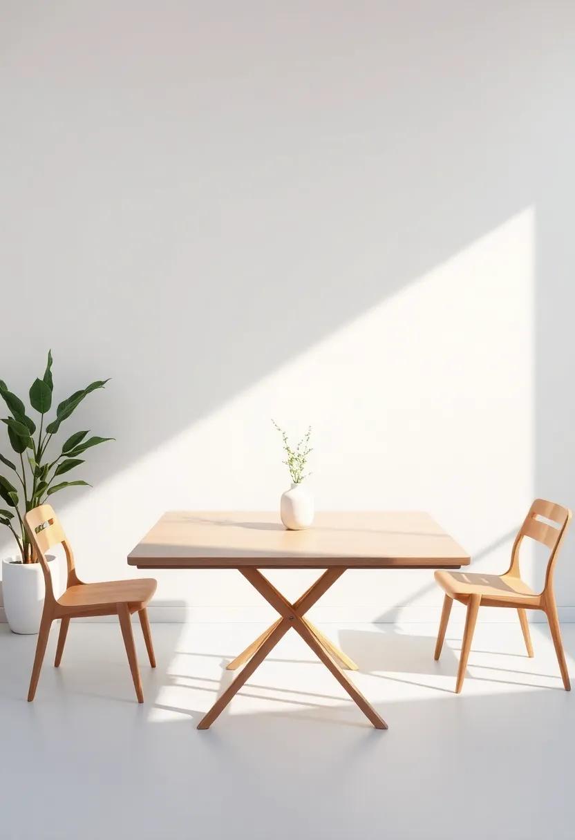 Exploring the Multifunctionality of Foldable Dining Tables for Smaller Spaces