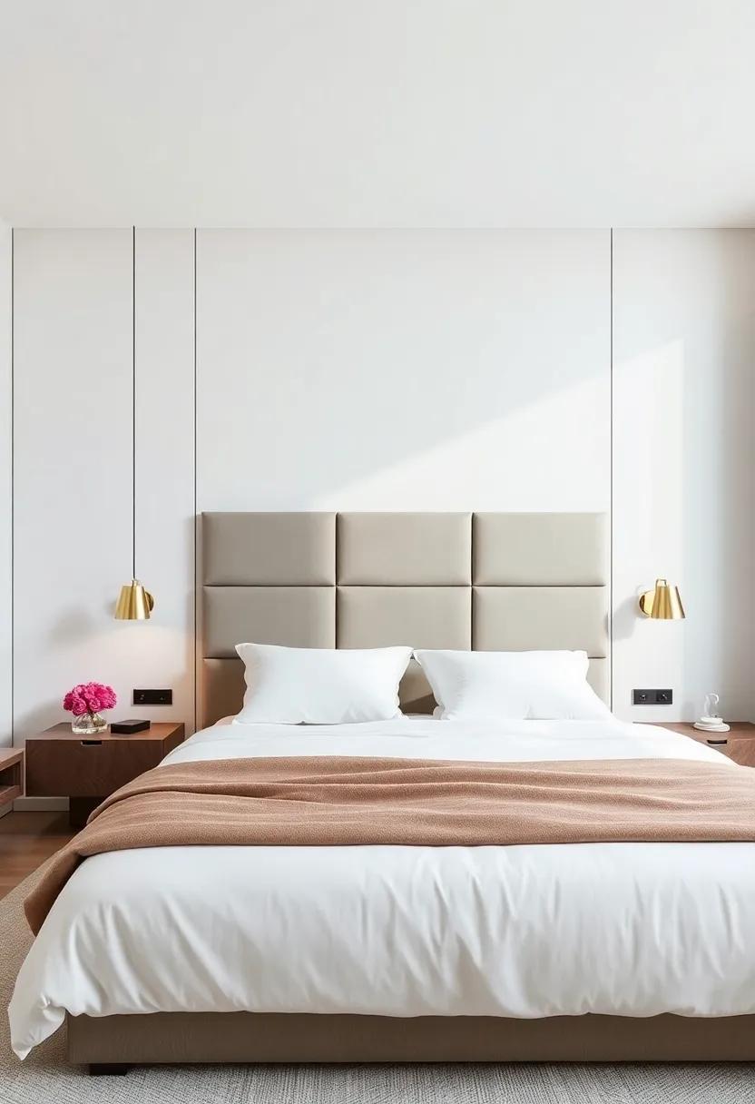 Behind the Bed:‍ Creative Storage⁢ Solutions Integrated​ with headboards