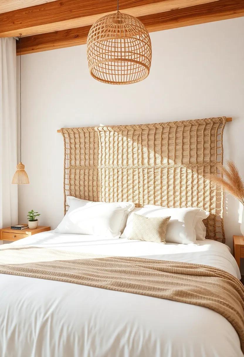 bohemian ⁣Flair: Incorporating ⁣Woven Materials for a Relaxed vibe