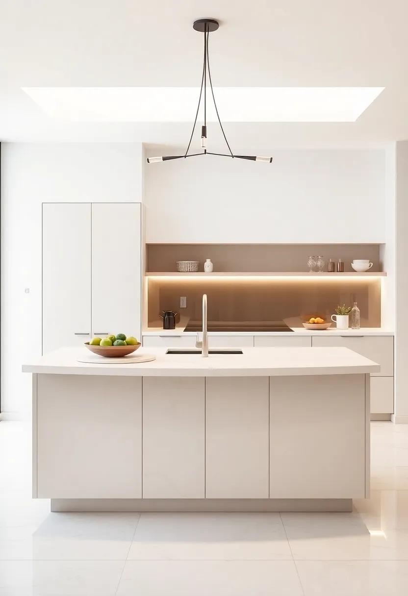 Elevate Your​ Kitchen ⁣Aesthetic with Modern Minimalist Island Designs