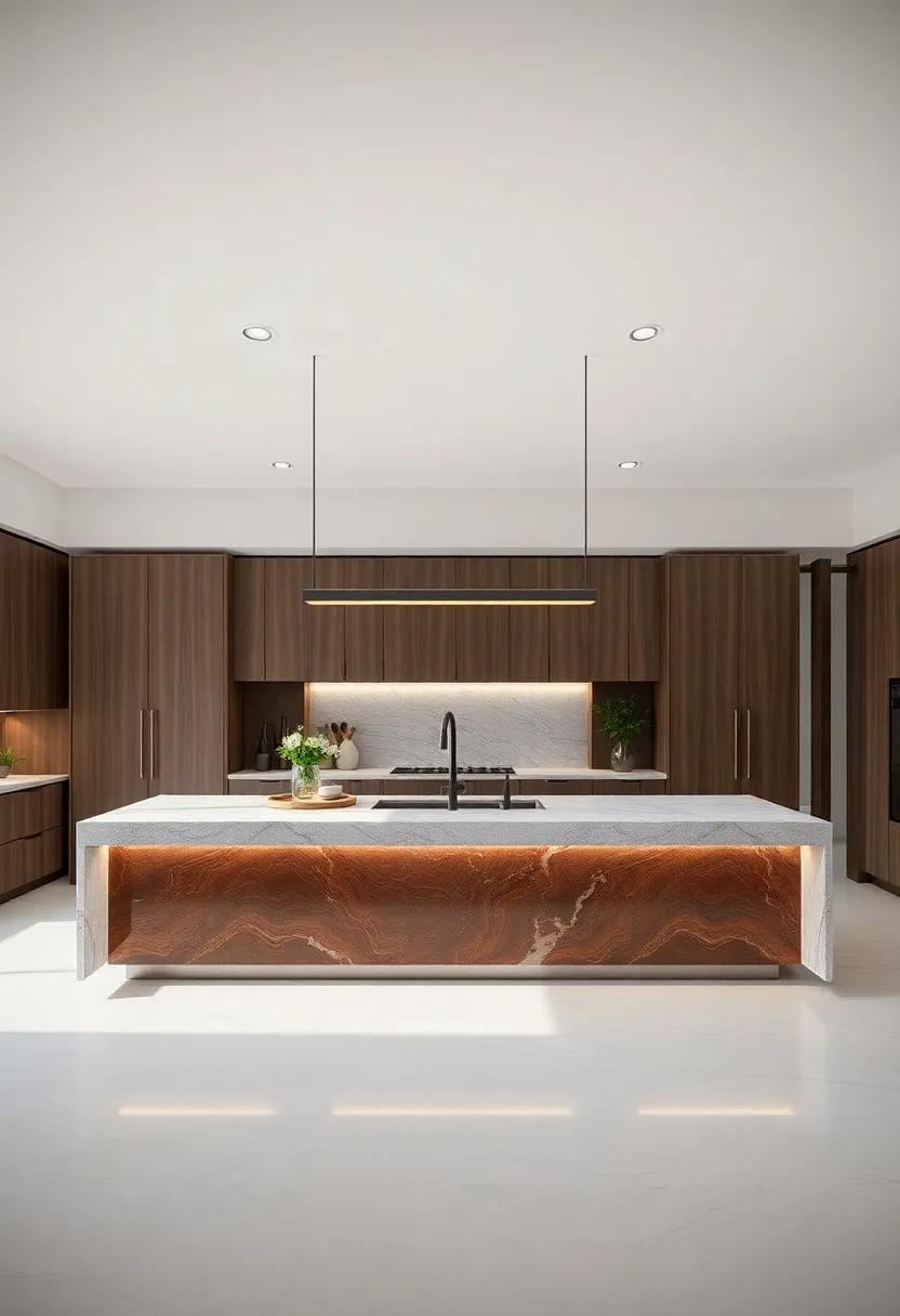 Indulge in Luxury with Custom-Built Islands Featuring ‌Exotic​ Materials