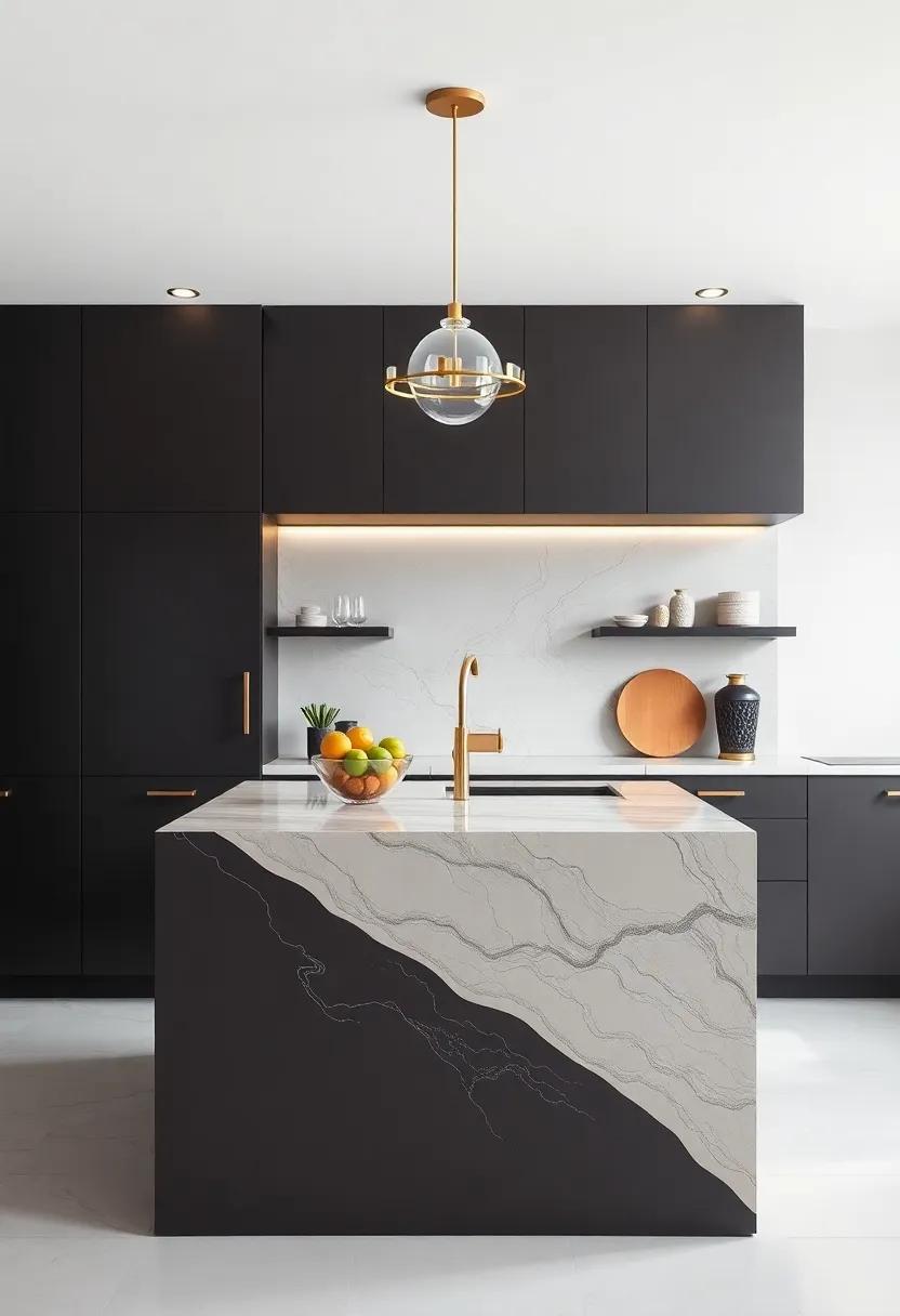 Showcase Culinary Creativity ⁢with Colorful and Artistic Island Designs