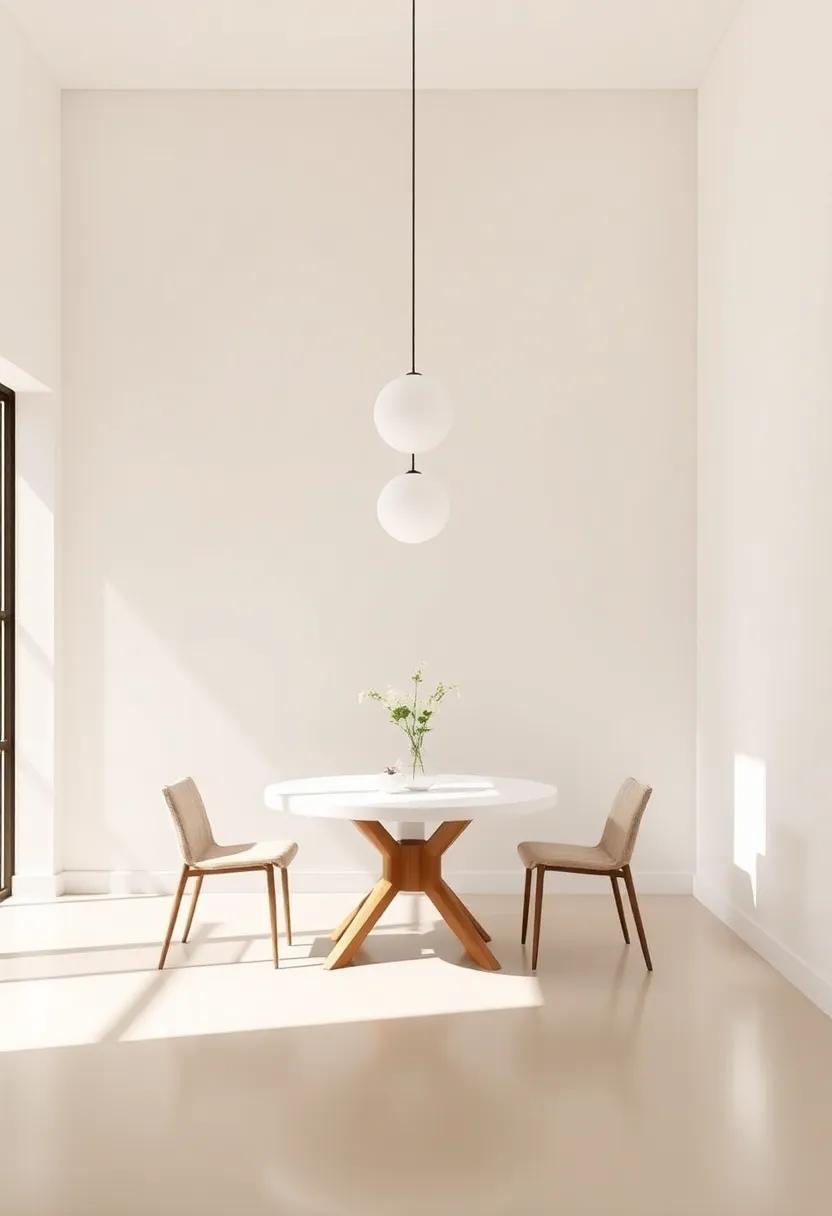 Embracing Minimalism: The‌ Allure of⁣ Clean Lines in ‍Dining‌ designs