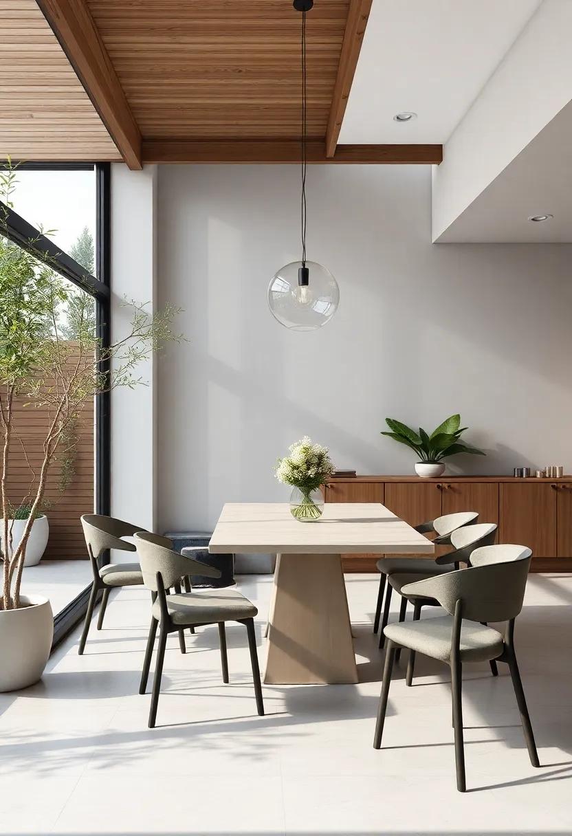 Cohesion with Nature: Merging Indoor Dining with Outdoor Elements