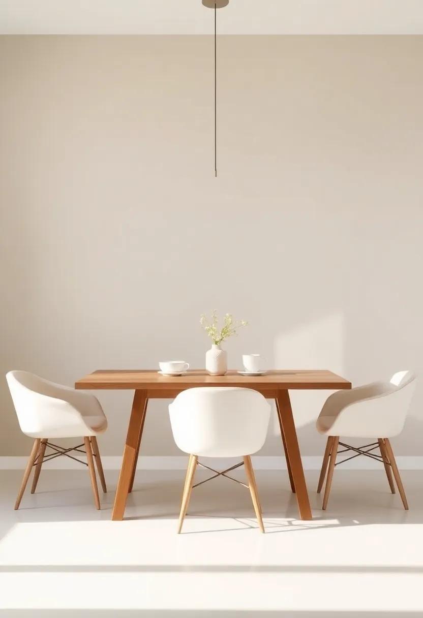 A ‌Palette ​of Tranquility: Choosing Soft Neutrals for Cozy Dining Rooms