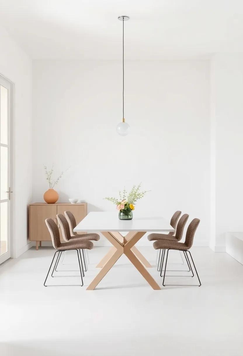 Personal Touches: Adding Character to Minimalist Dining Rooms​ Without Clutter