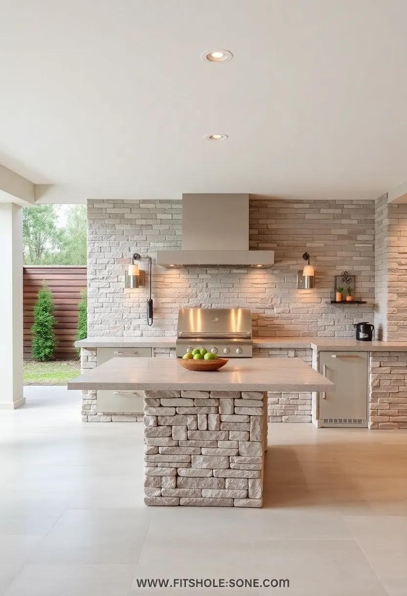 Building a Stunning Stone⁣ Grill Area for Culinary Masterpieces