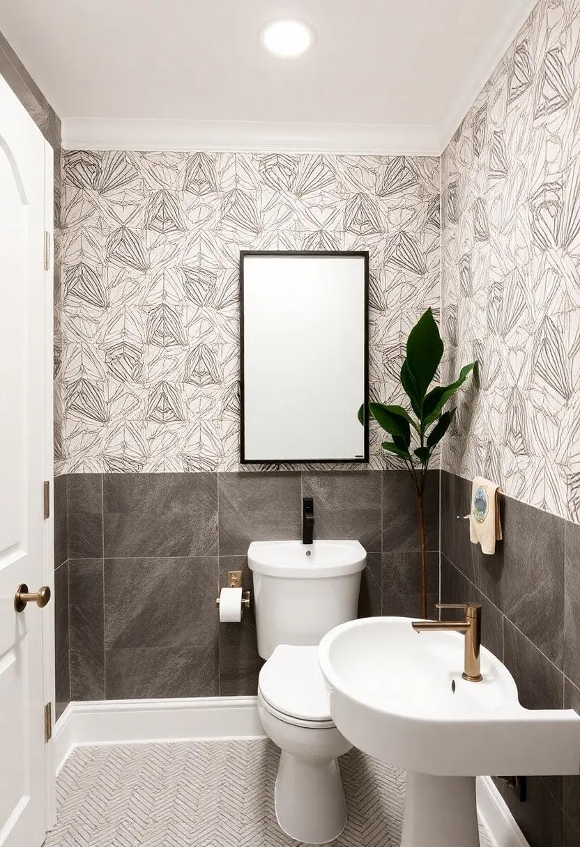 The Role of Artwork in enhancing Geometric Patterns ‌in Your‍ Powder⁣ Room