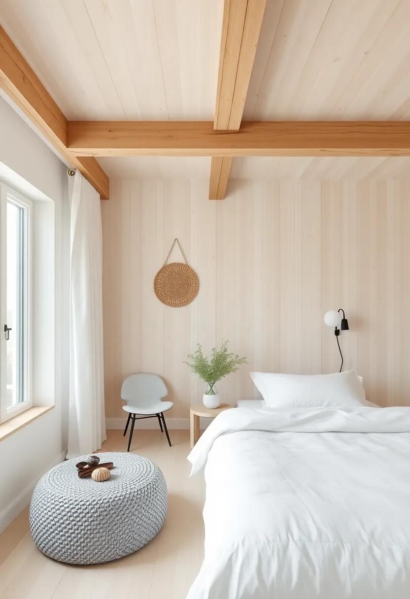 Coastal Calm: ⁢Capture the essence of Scandinavian beach life with light wood tones and breezy colors that work together seamlessly