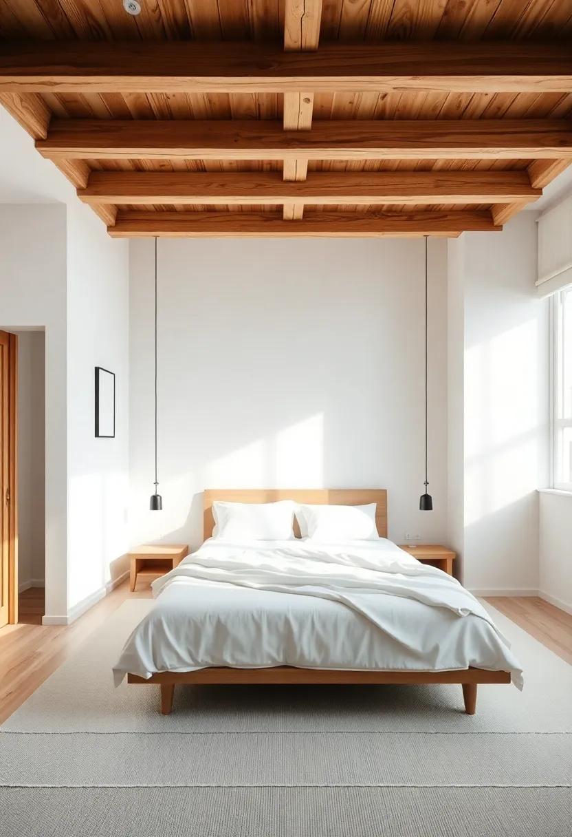 Zen Retreat: Experience a minimalist design focusing on natural materials, ⁤where wooden beams and subtle⁣ hues promote tranquility and mindfulness