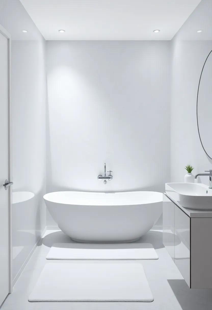 creative Bath Mats ​That‍ Complement Small Bathroom Aesthetics