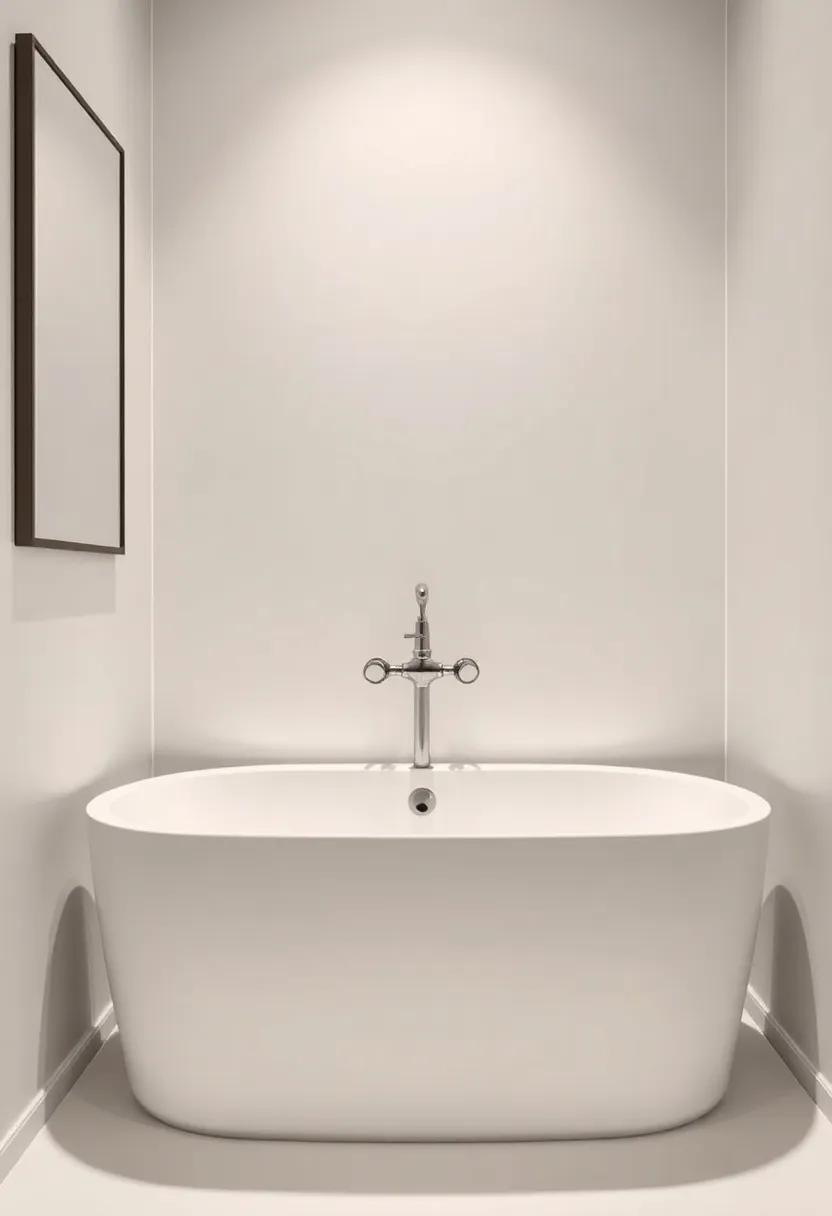 Incorporate a unique faucet: A striking or vintage-style faucet can elevate your bathtub’s look, making it a conversation piece