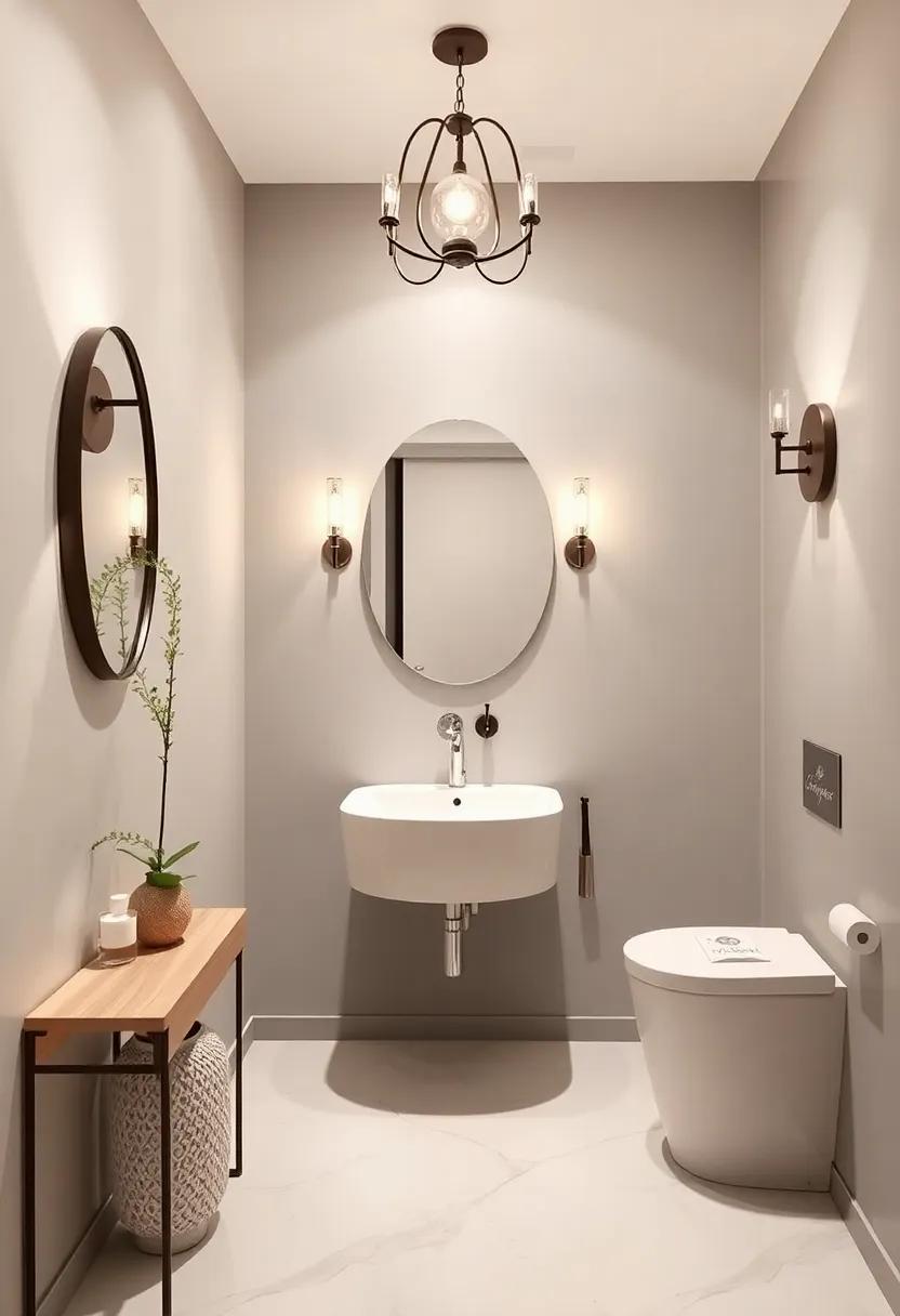 Elegant Wall Sconces: Elevating Aesthetics in Small Bathrooms