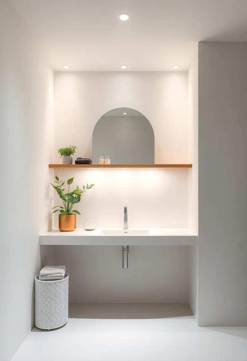 Niches and Shelving: Illuminating Functional ⁣Spaces with Style