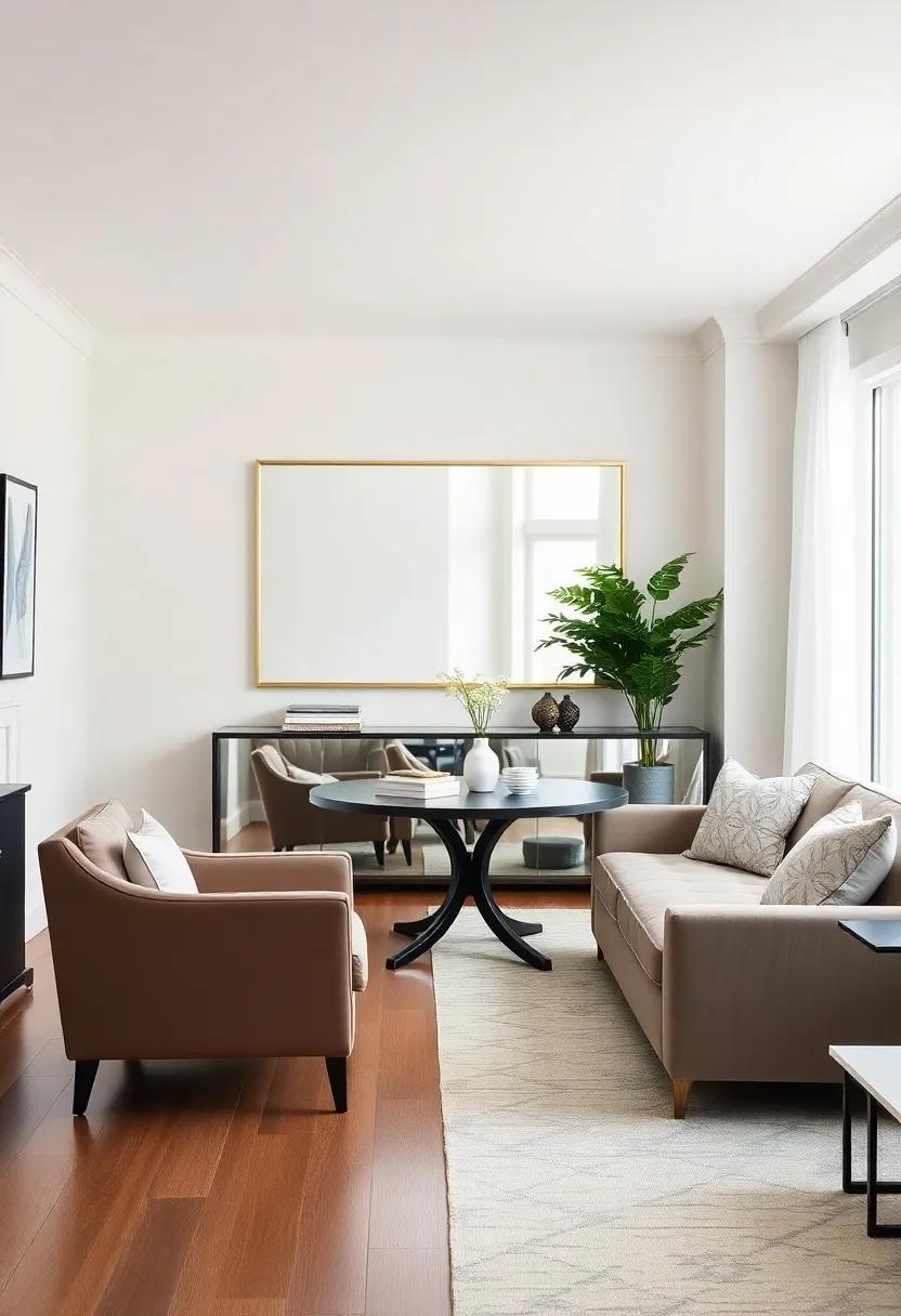Utilizing Mirrors to Enhance Light and Create a Sense of ‍Space