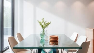 27 Stunning Glass Dining Table Decor Ideas to Elevate Your Dining Experience