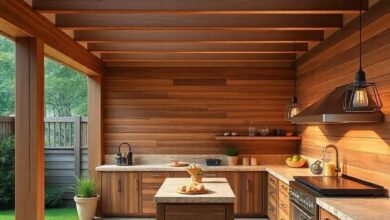 Crafting Culinary Retreats: The Allure of Wood in Outdoor Kitchen Design