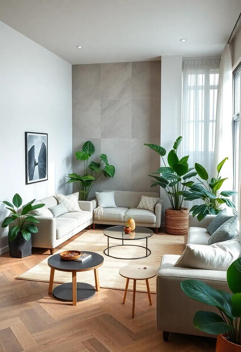 Transform Your Apartment Living Room: Embrace the Beauty of Leafy Indoor Plants