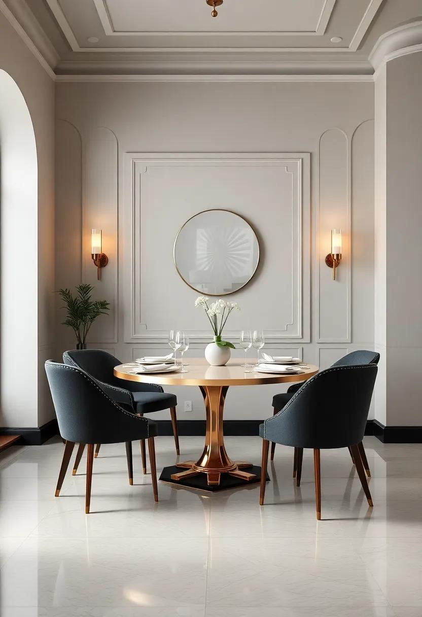 Chic Table Settings That Showcase the Art Deco Design Philosophy