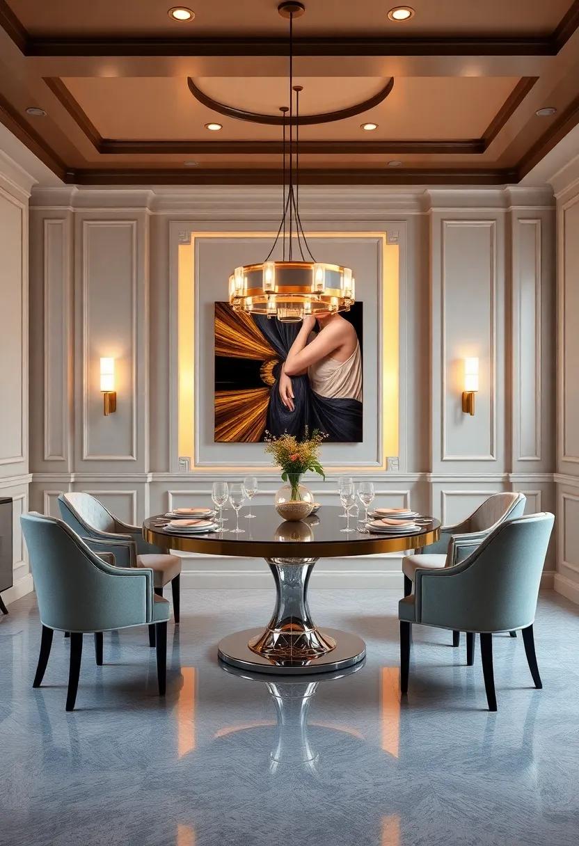 Inspiring ⁣Ideas for Hosting Elegant Dinner Parties with Art Deco Flair
