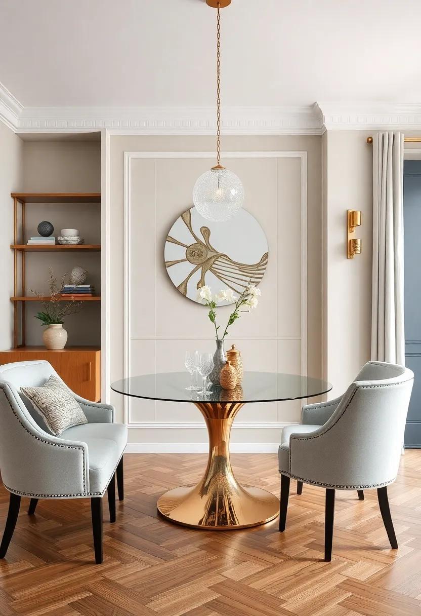Layering Accessories for ⁤a Cohesive Art Deco Dining Look