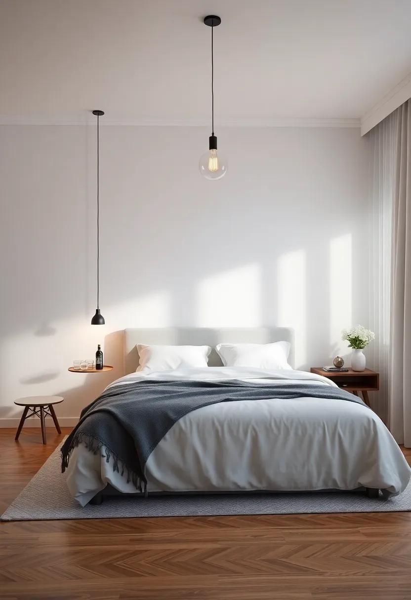Smart Lighting Solutions: ‍Explore various lighting options,from pendant lights to fairy lights,that can elevate the ambiance around your queen bed