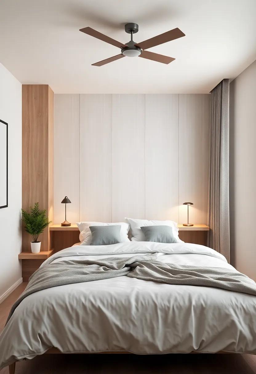Study Nook Integration: Discover how ⁣to add a compact desk near your queen bed for a productive yet ‌cozy⁤ corner, perfect for reading or working