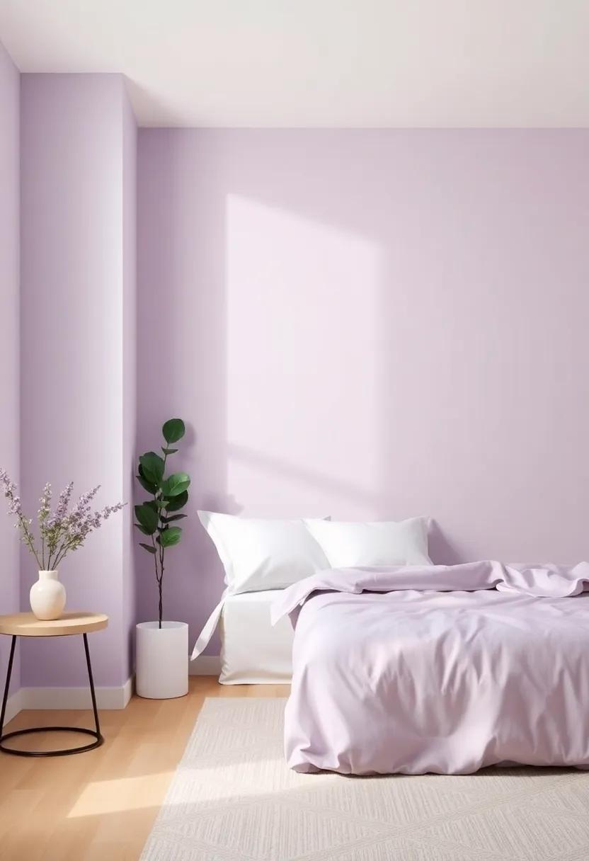 Calming Lavender: Pairing Subdued Purples for Peaceful Sleep Spaces