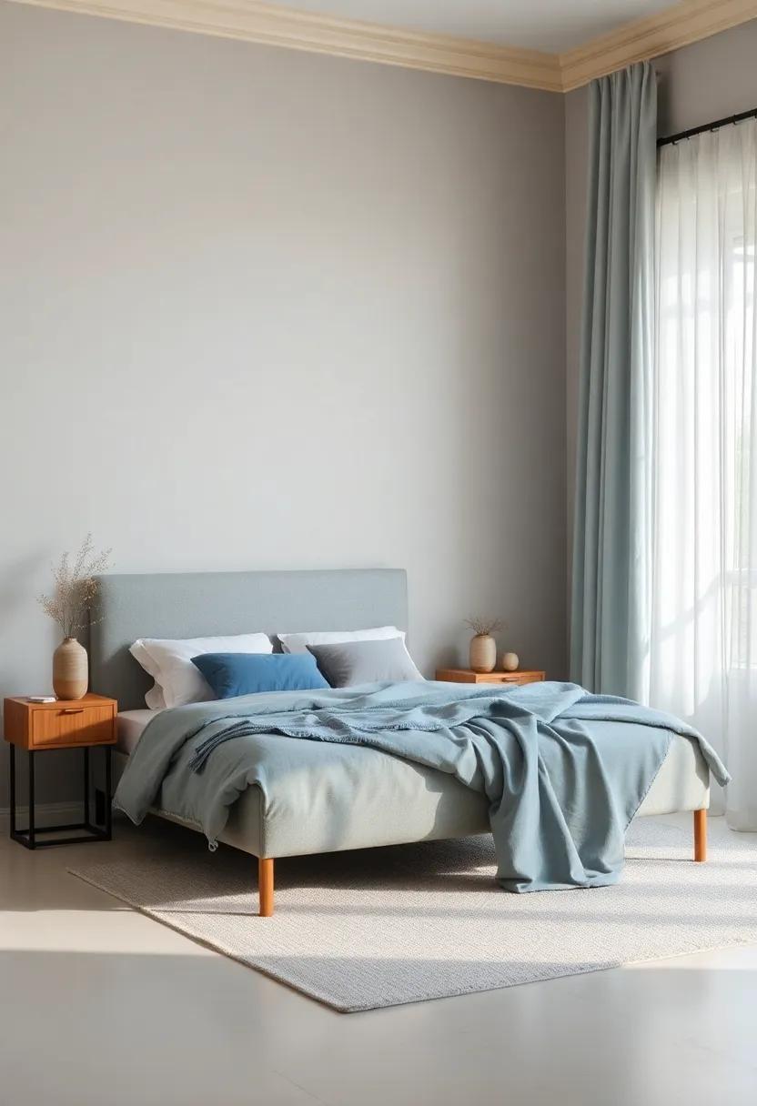 Serene ⁢Blues: ⁤Creating a Calm Sanctuary with ​Cool Tones