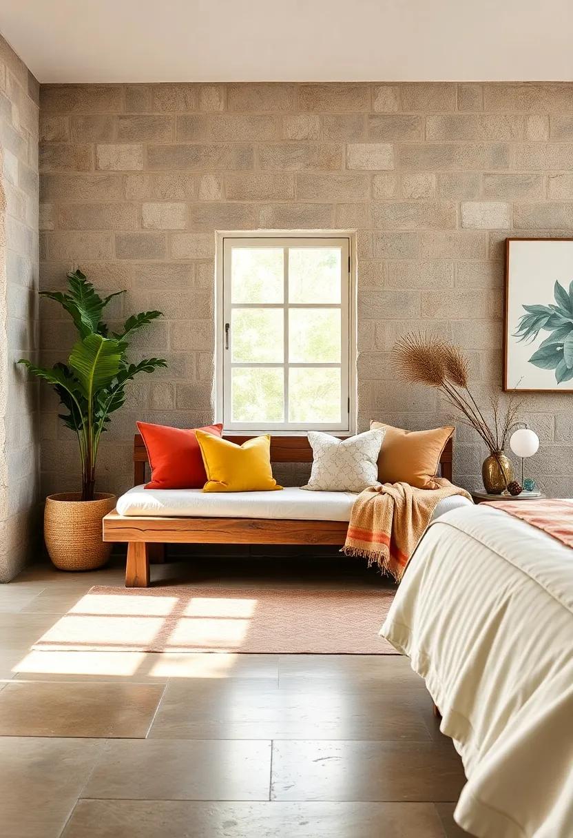 Rustic Charm: Use a reclaimed wood bench for a touch of rustic elegance, pairing it with vintage-inspired decor for a warm, inviting atmosphere