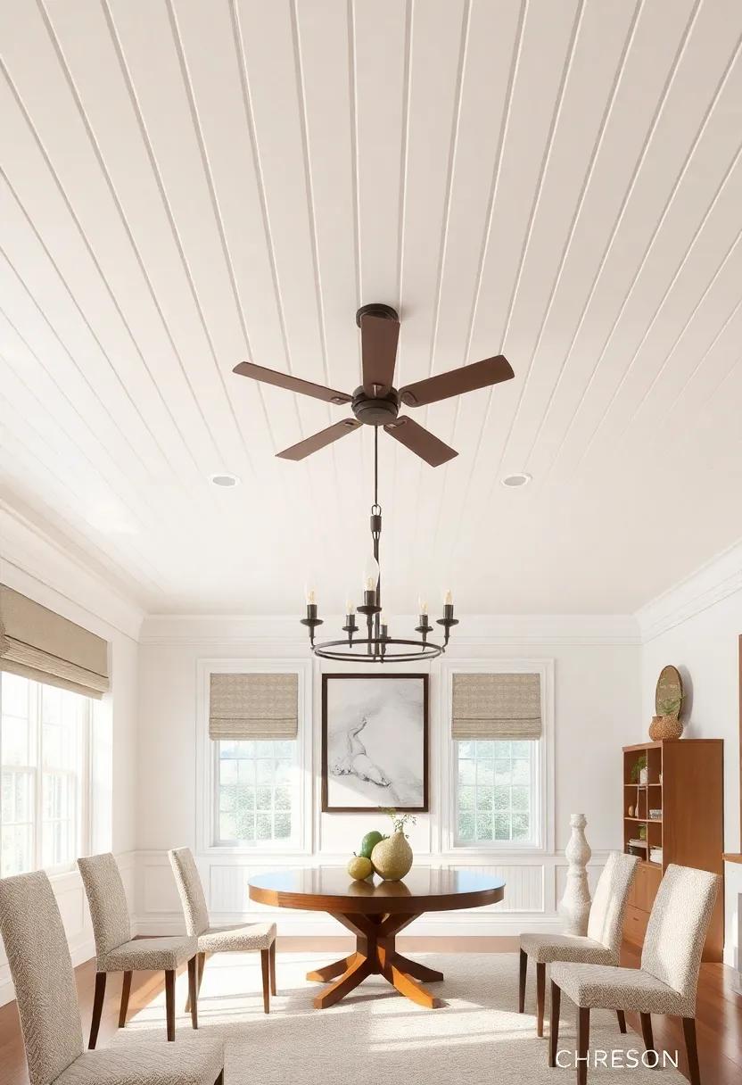 Classic Beadboard: Install beadboard ceilings for a timeless, cottage-style feel ‍that fosters warmth and welcomes gatherings with ​family and friends