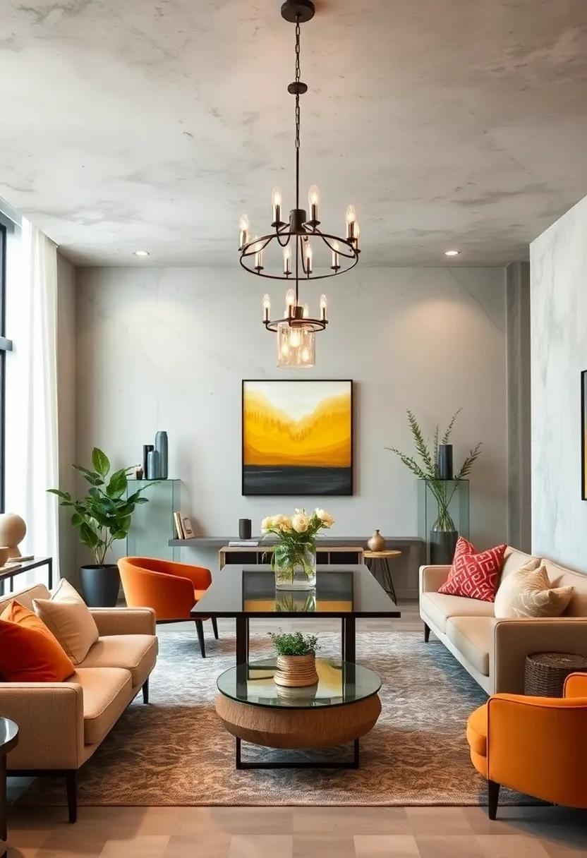 Industrial Vibes: The Beauty of Metal and Glass Chandeliers in Urban Settings