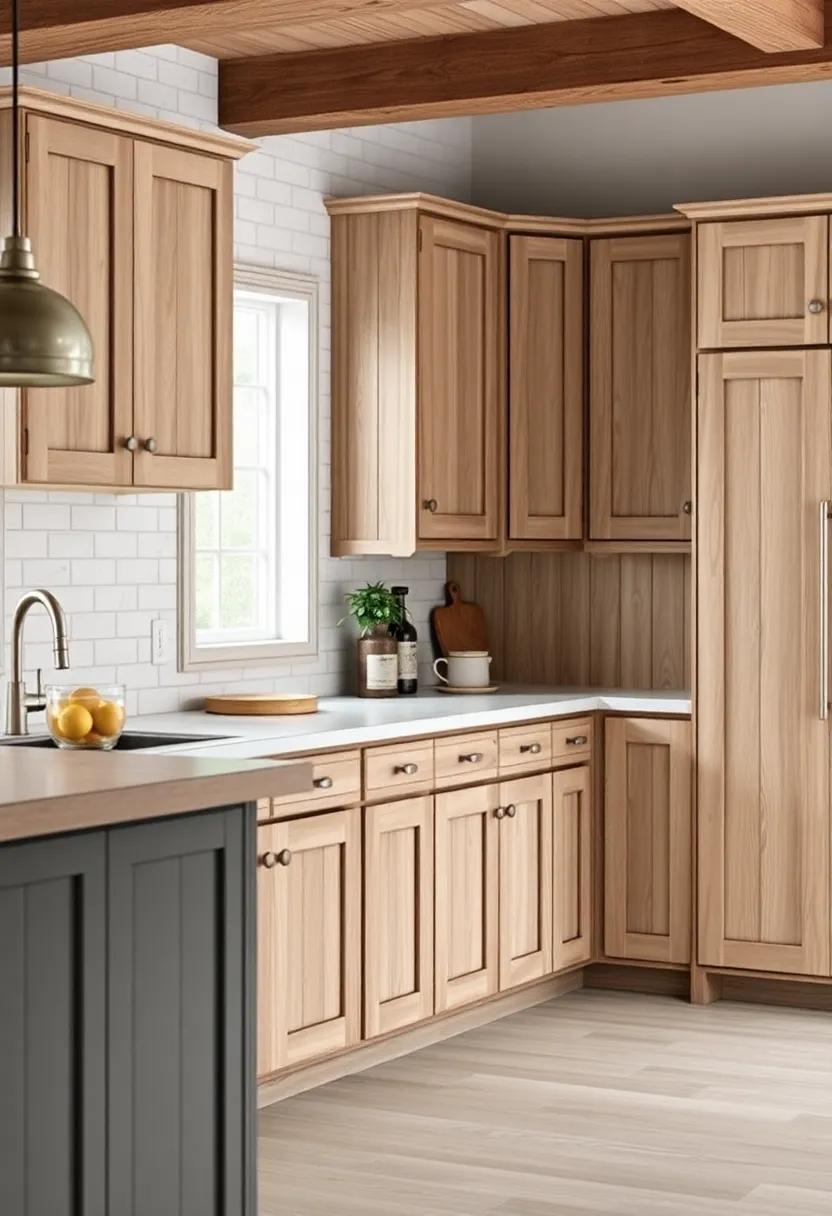 Distressed Wood Cabinets: Embrace vintage appeal with cabinets that feature a weathered finish, adding ‌character and ⁢warmth to the kitchen