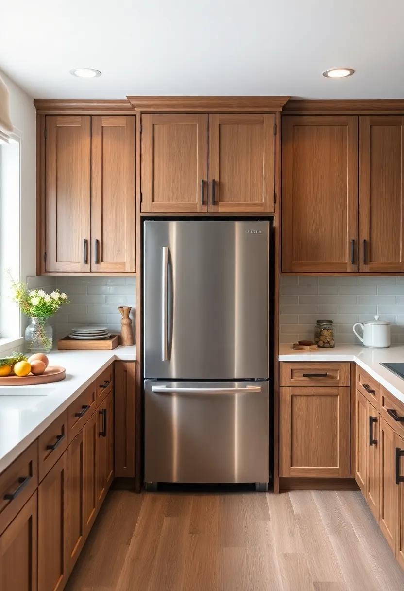 Integrated Fridge Cabinets: Keep your ⁣kitchen sleek ⁣and cohesive by encasing your refrigerator within cabinetry that matches the rest of the design