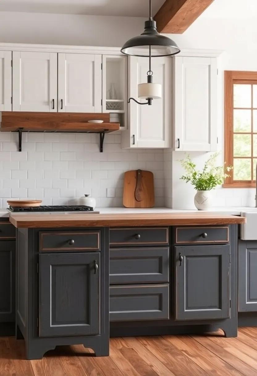 Vintage⁢ Furniture Repurposing: Incorporate antique​ furniture pieces into your kitchen cabinetry design for a truly one-of-a-kind look ⁢and feel