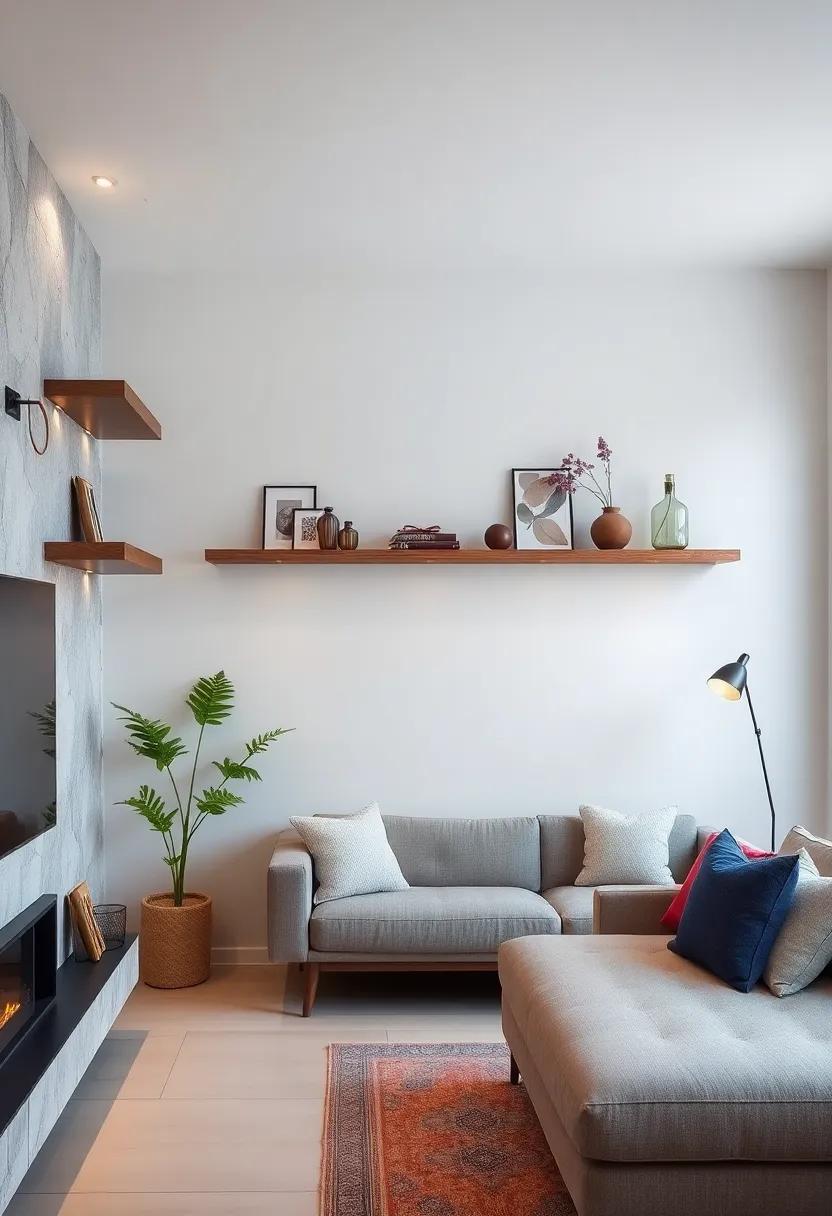 Soft-Close Shelves: Floating shelves with a soft-close mechanism that provide modern functionality without compromising style