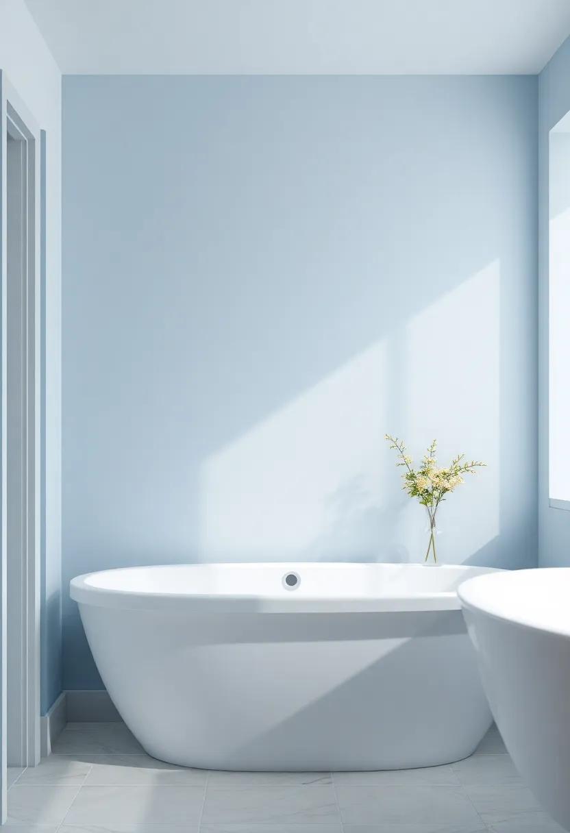 Powdered Blue:​ A pale, muted blue that reflects light beautifully, giving ⁣the illusion of a more expansive space