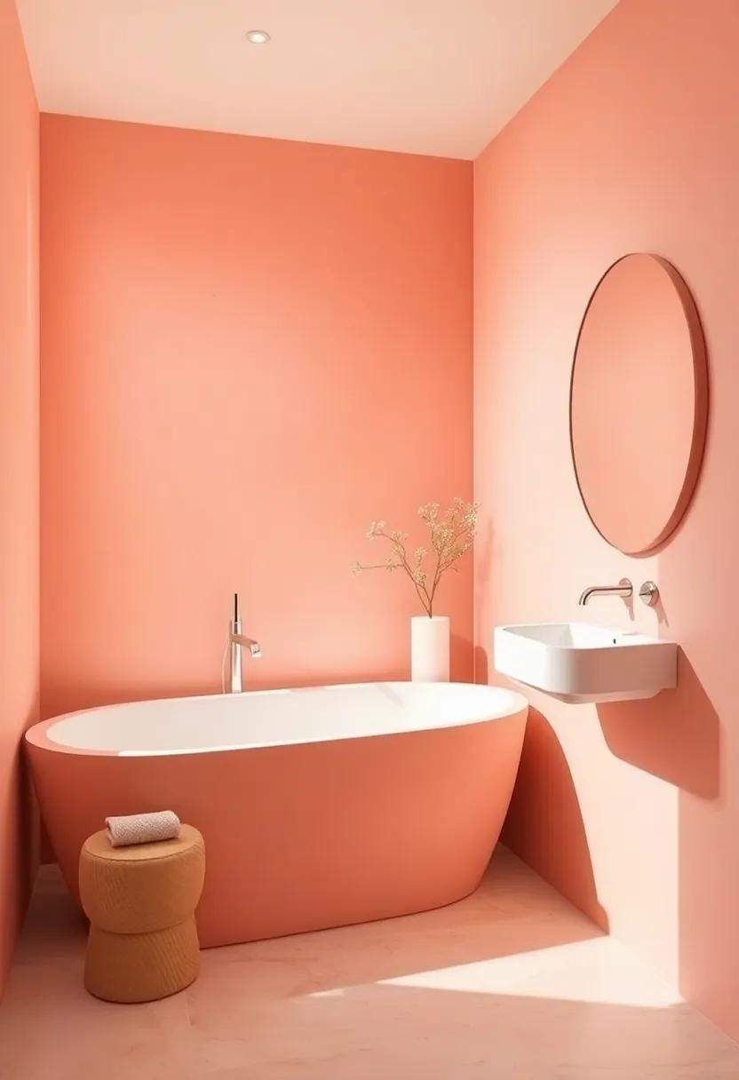 Gentle Coral: A soft⁤ coral tone that brings a touch of warmth and ‍brightness, ⁣balancing out cold, stark surfaces