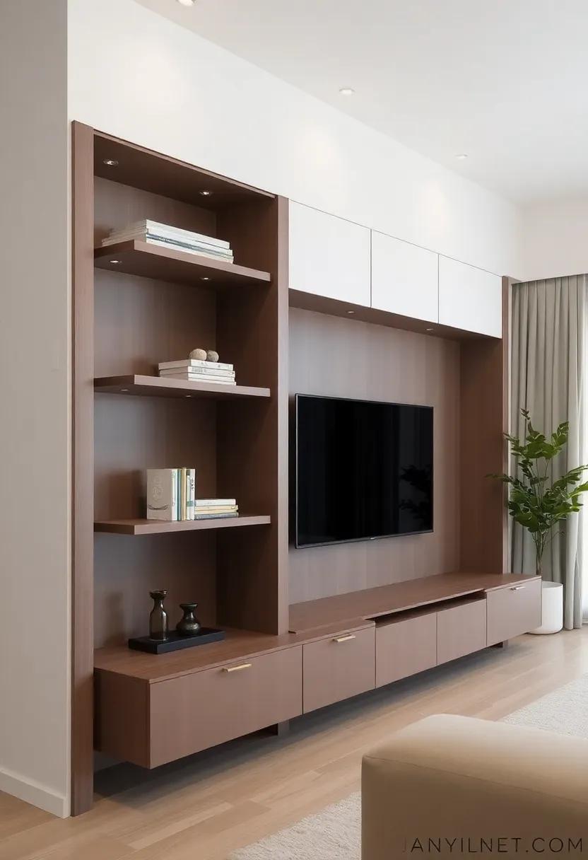 Custom Storage Solutions: Design sliding shelves⁤ or cabinets that double as⁤ partitions, maximizing your space while⁤ keeping it​ stylish and organized