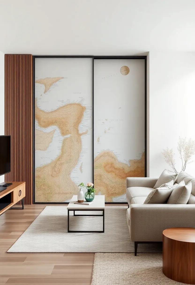 Geographic Dividers: ‌Consider a ‍sliding partition that mimics the ⁤look of a ⁢map or landscape to ​inspire wanderlust and curiosity ⁢in your space