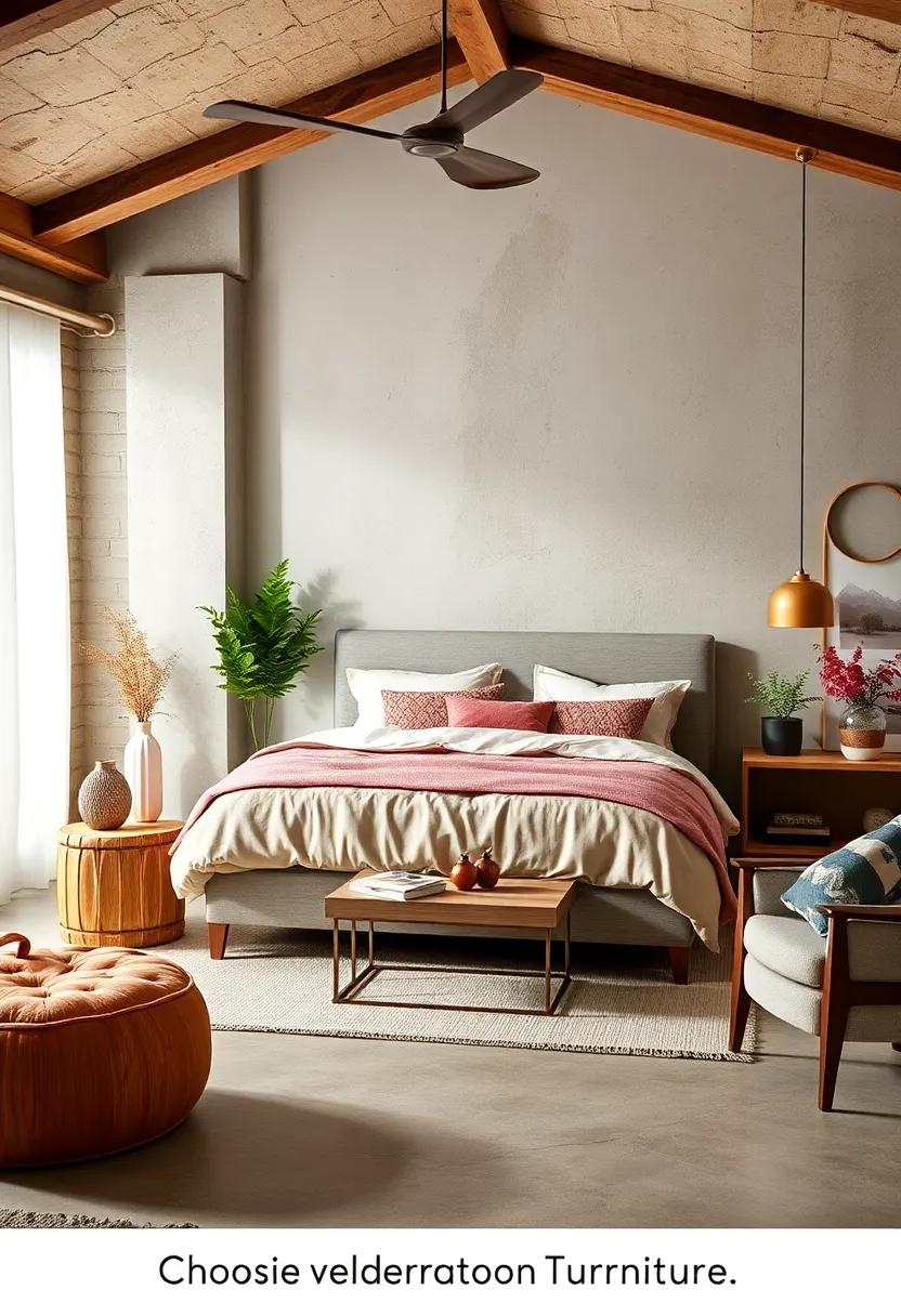 Choose Comfortable Furniture: Select bedding and furniture that prioritize comfort and functionality, ensuring your space is as cozy as it is indeed stylish