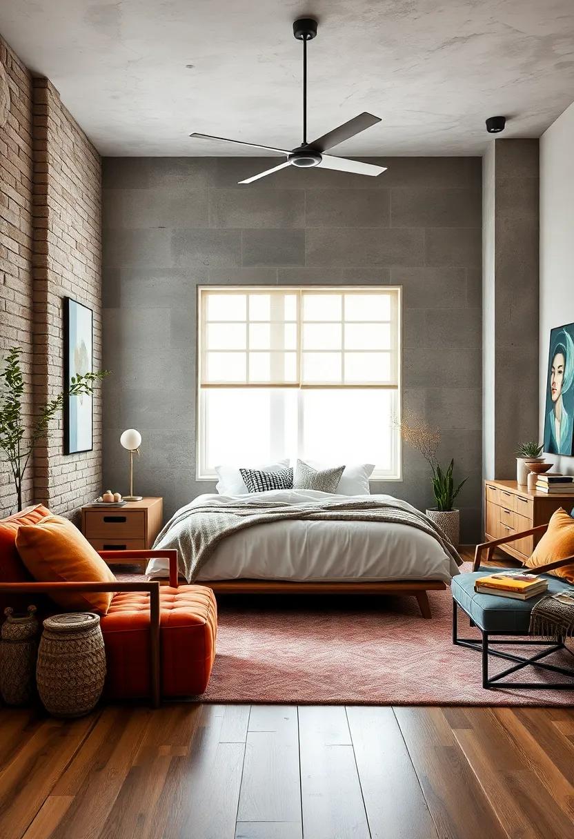 Focus on a Focal Point: Designate a standout element in your room, such as a beautiful headboard or a striking piece of art, to draw the eye and anchor your space