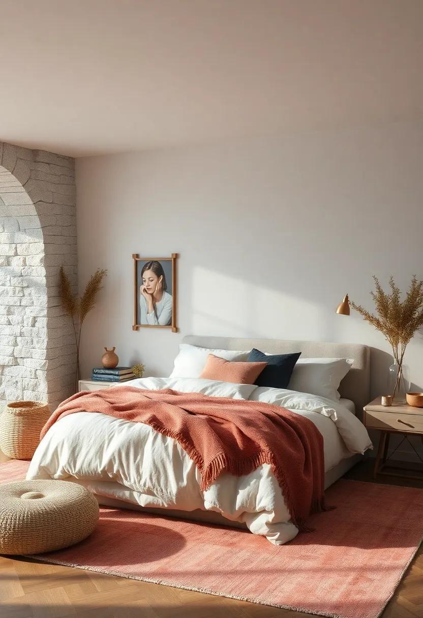 Layer Your Bedding: Invest in a mix of textures by combining plush duvet covers, crisp sheets, and cozy throws, creating an inviting sanctuary for rest