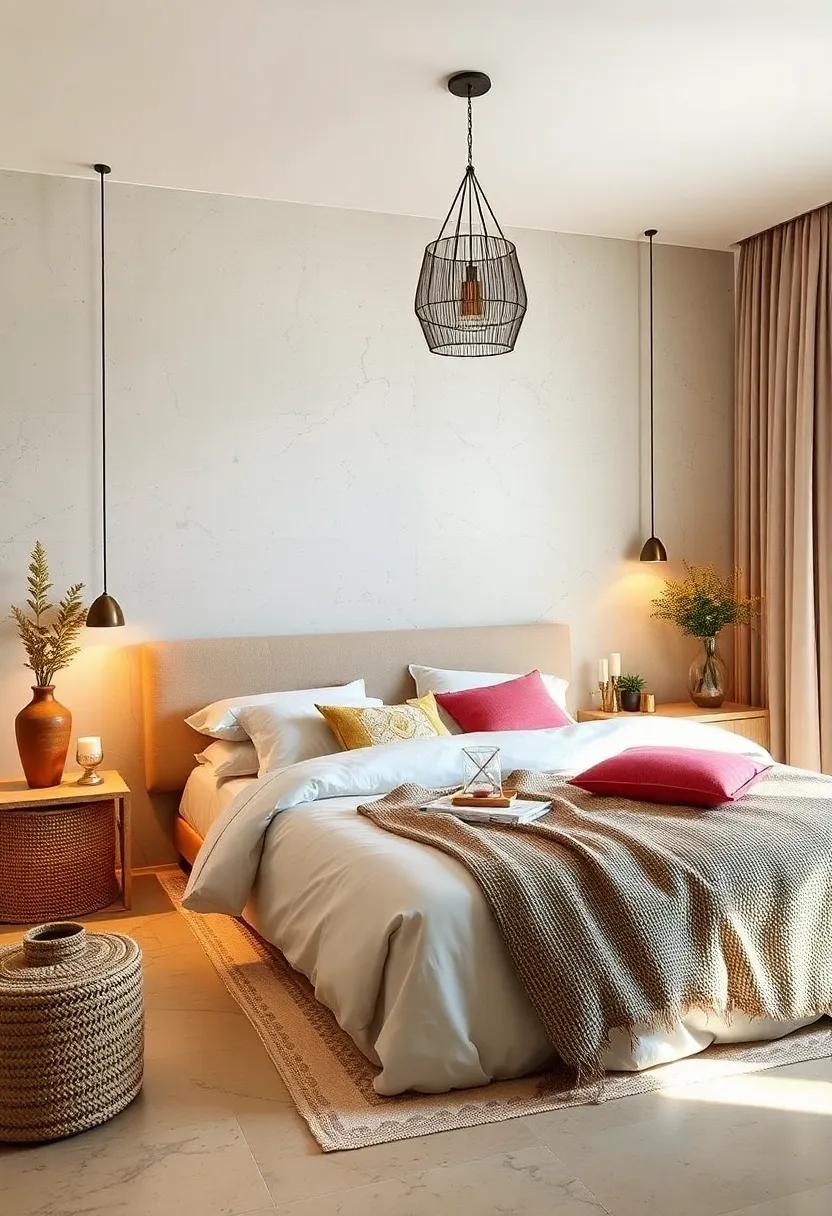Opt for Minimal Décor: Keep your bedroom clutter-free by selecting a few meaningful decorative items that promote tranquility without overwhelming your senses