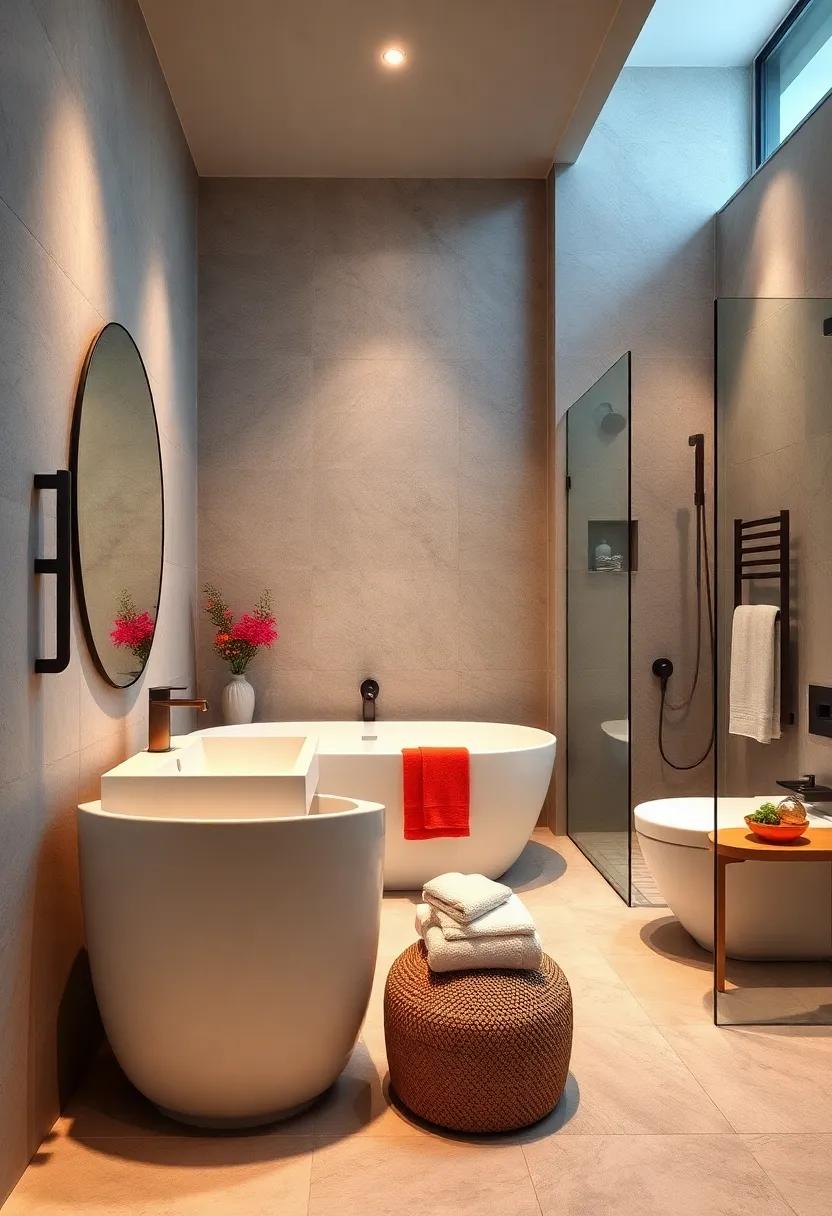 Heated Towel Racks: Add a touch of everyday luxury with heated towel racks, ensuring your towels are warm and inviting after every shower