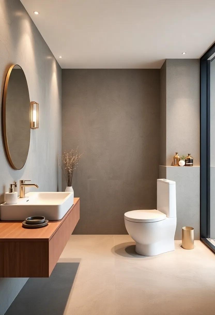 High-Tech Toilets: Upgrade your bathroom with smart toilets that offer features like heated seats, bidet functions, and automatic lids for a touch of luxury